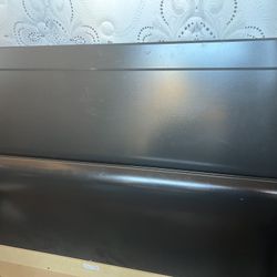 Full Size Bed And Frame, Dresser With Mirror And One Night Stand