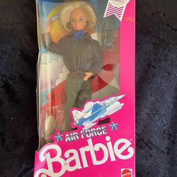 1990 AIR FORCE BARBIE STARS 'N STRIPES LIMITED EDITION NEW in BOX NRFB