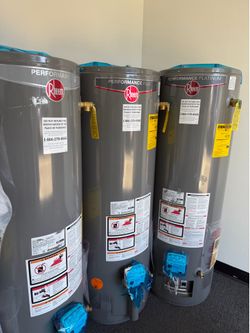 Performance plus water heater Rheem