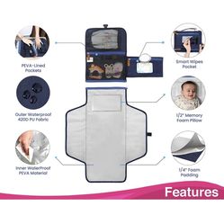 Portable Diaper Changing Pad