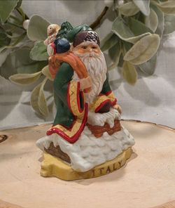 VINTAGE PORCELAIN SANTA