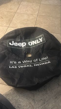 Jeep tire cover