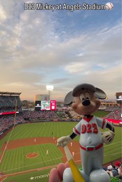 Angel Stadium Mickey Mouse