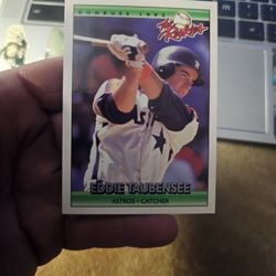 Eddie Taubensee Baseball Card 