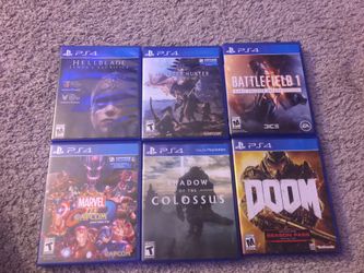PS4 games
