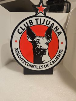 Club Tijuana Xoloitzcuintles LED Light Box 🐕🔥