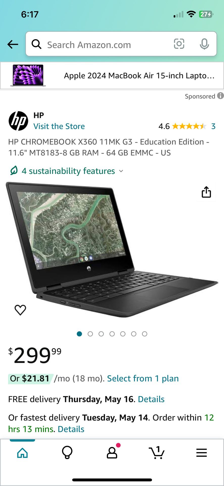 HP Chromebook Education Edition Unopened Box 