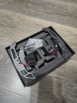 BRAND NEW Volkswagen MK8 Golf 8 GTI/R 2021-2024 Magnetic Steering Wheel Paddle Shifter Real Carbon Fiber