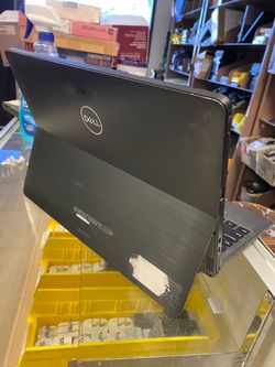Latitude 5290 2 in 1 touchscreen I5-8250 @ 1.60 GHZ 8GB RAM 120GB SSD Win 11 pro It has some black stains on the screen . Check the pictures for mo