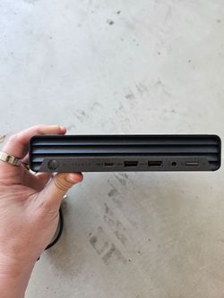 Used hp elitedesk 800 g6 desktop mini pc with core i3