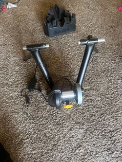 Saris M2 Smart Bike Trainer + Wheel Block – $150 Obo