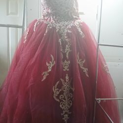 Quinceañera Dress Semi New  Size L/Xl