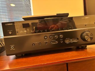 Yamaha sound system with M&K speakers