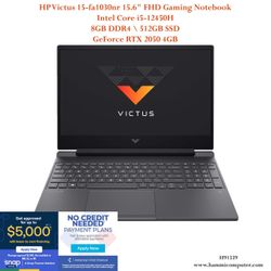 victus hp gaming laptop 15, Intel i5, 8GB, 512GB RTX 2050 "H91339"