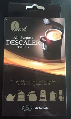 Rescaling tablets for coffee machines