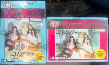 Katseye ESCO Trading Cards Wild Box (x2)
