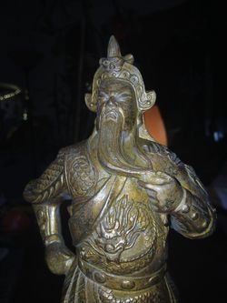Antique Chinese Resin Statue