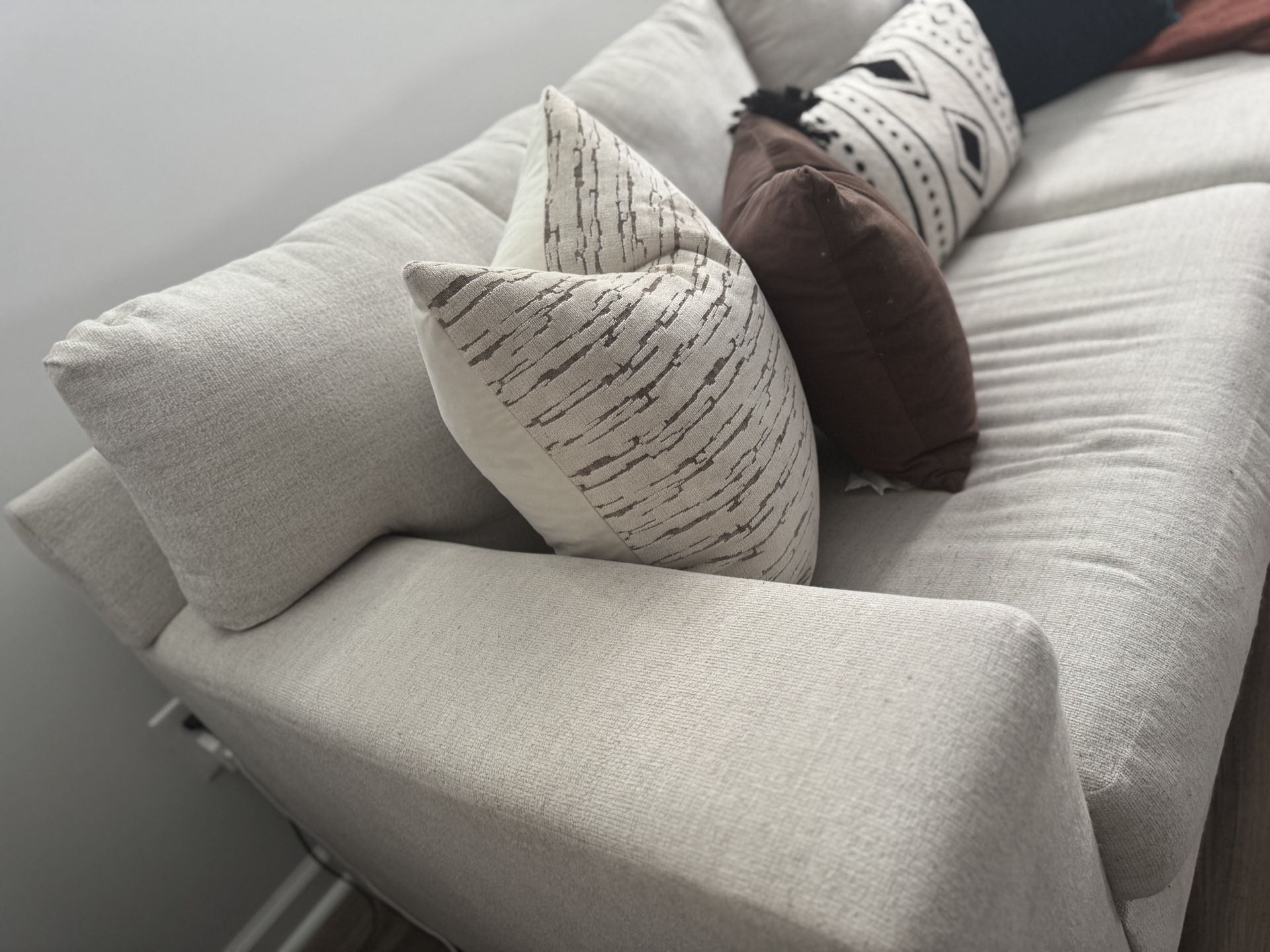 Cream comfy Couch