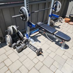 Bench Press And Weights