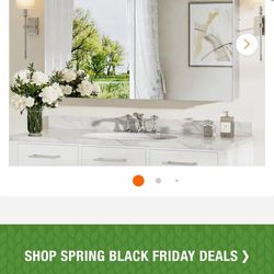 KeonJinn
40 in. Wx32 in. H Rectangular Frameless Aluminum Silver Recessed or Surface Mount Medicine Cabinet with Mirror