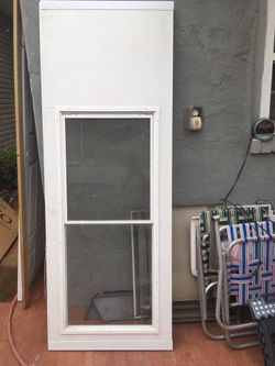 Emco 32x80” Storm door 400 series
