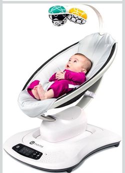 4moms (contact info removed) MamaRoo 4 Infant Seat - Gray