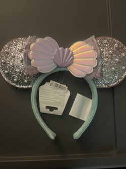 Ariel Lil Mermaid Mickey Ears 