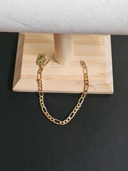 14k gold bracelet 7 inch