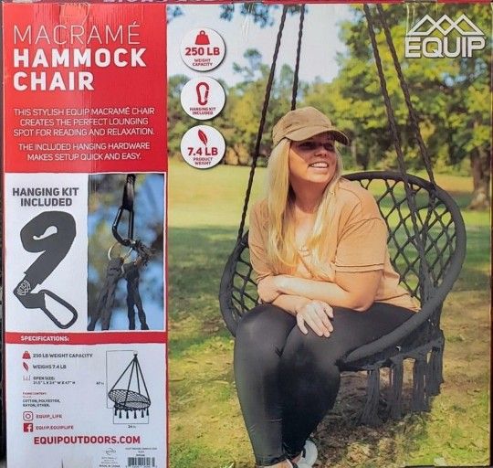 NEW Macrame Chair Swing