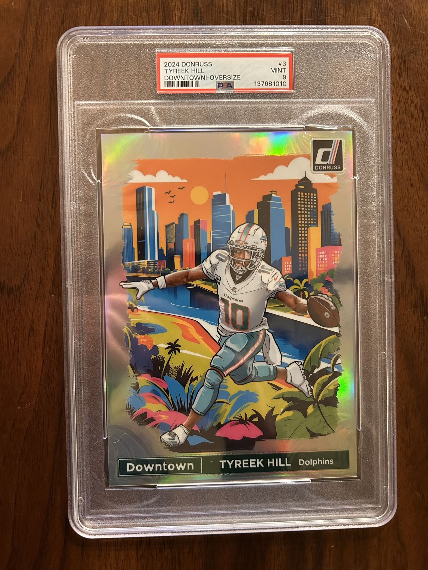 2024 PANINI DONRUSS DOWNTOWN! | OVERSIZE TYREEK HILL 3