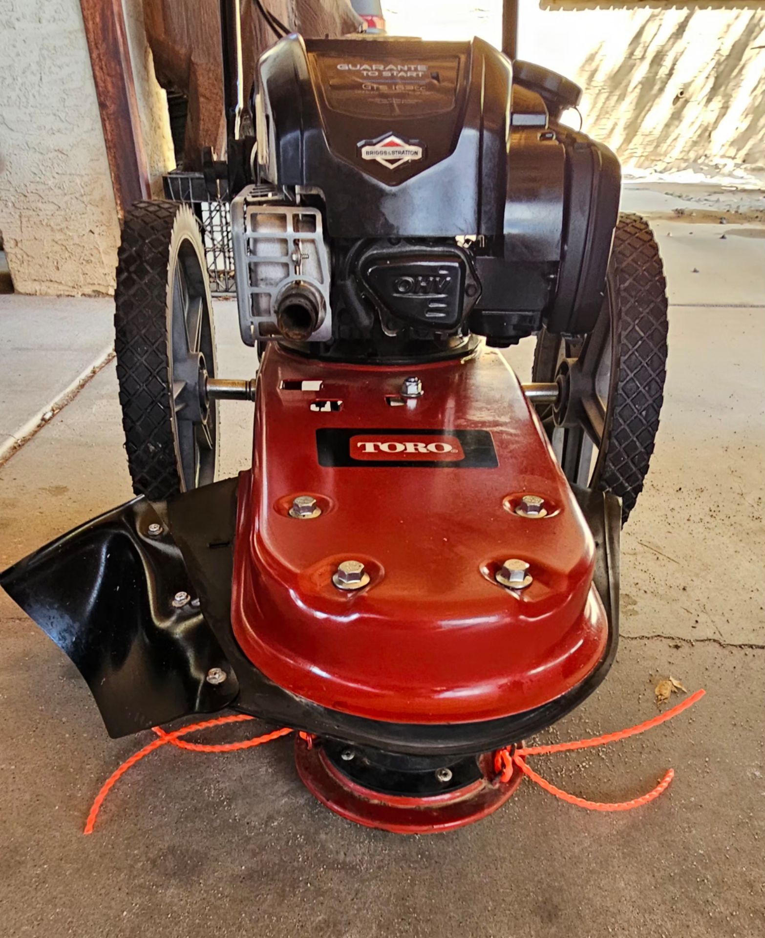 Selling a Toro walk behind trimmer in new condition make a Reasonabl Offer