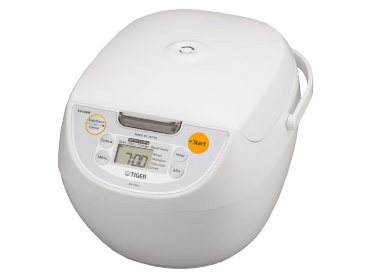 NEW! TIGER 5.5 Cup Rice Cooker with Ceramic Coated Inner Pan