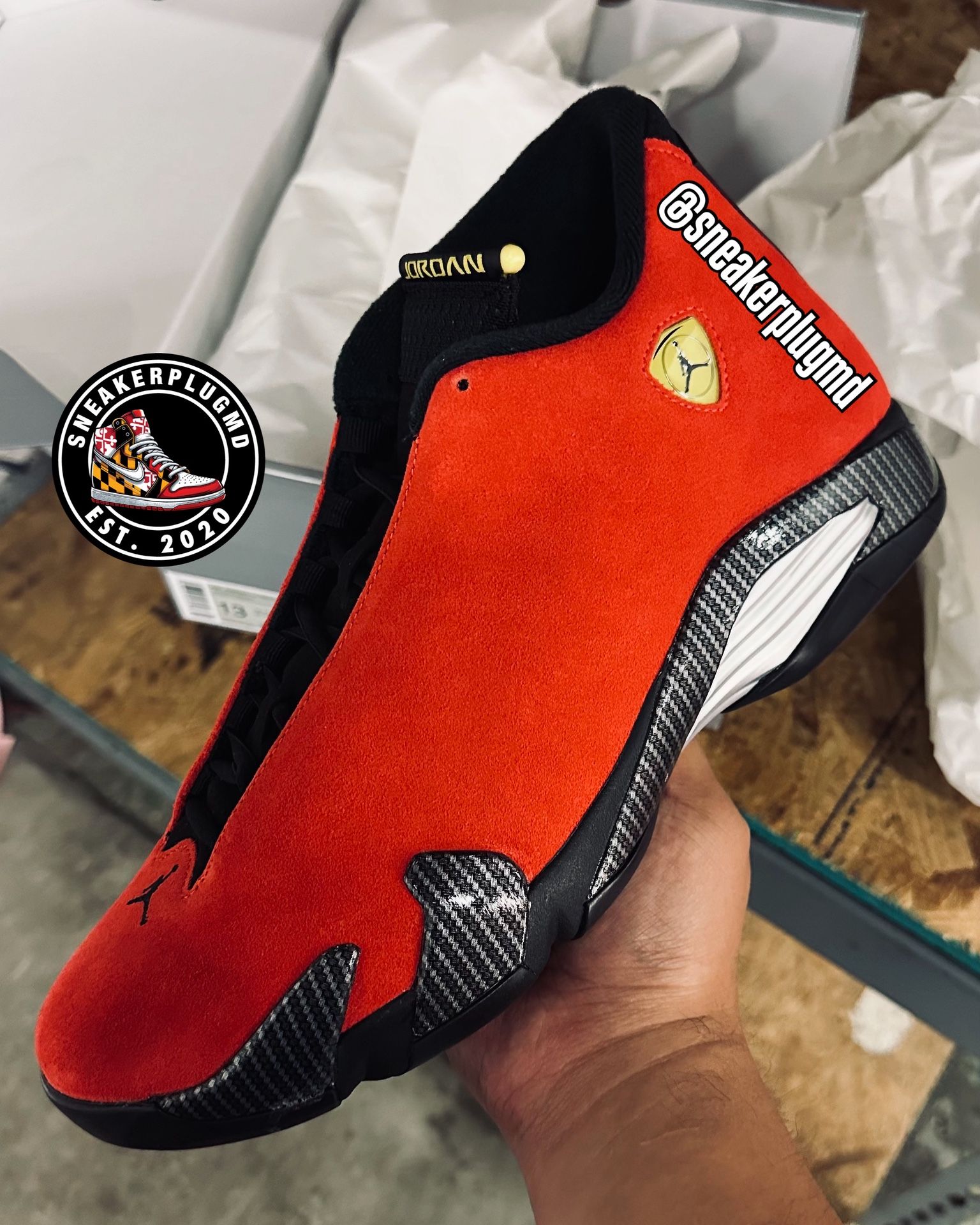 JORDAN 14 Ferrari DS (2025) Size 12