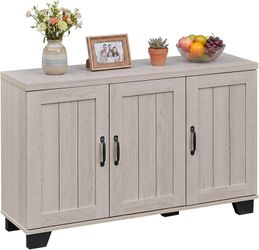 BRAND NEW 45" Farmhouse Buffet Storage Cabinet