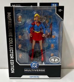 Mcfarlane DC multiverse Action comics platinum Supergirl figure