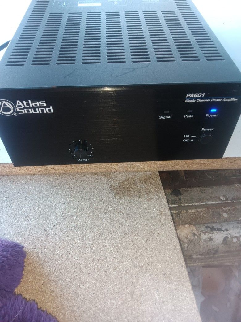 Atlas sound single channel Powerful Amplifier