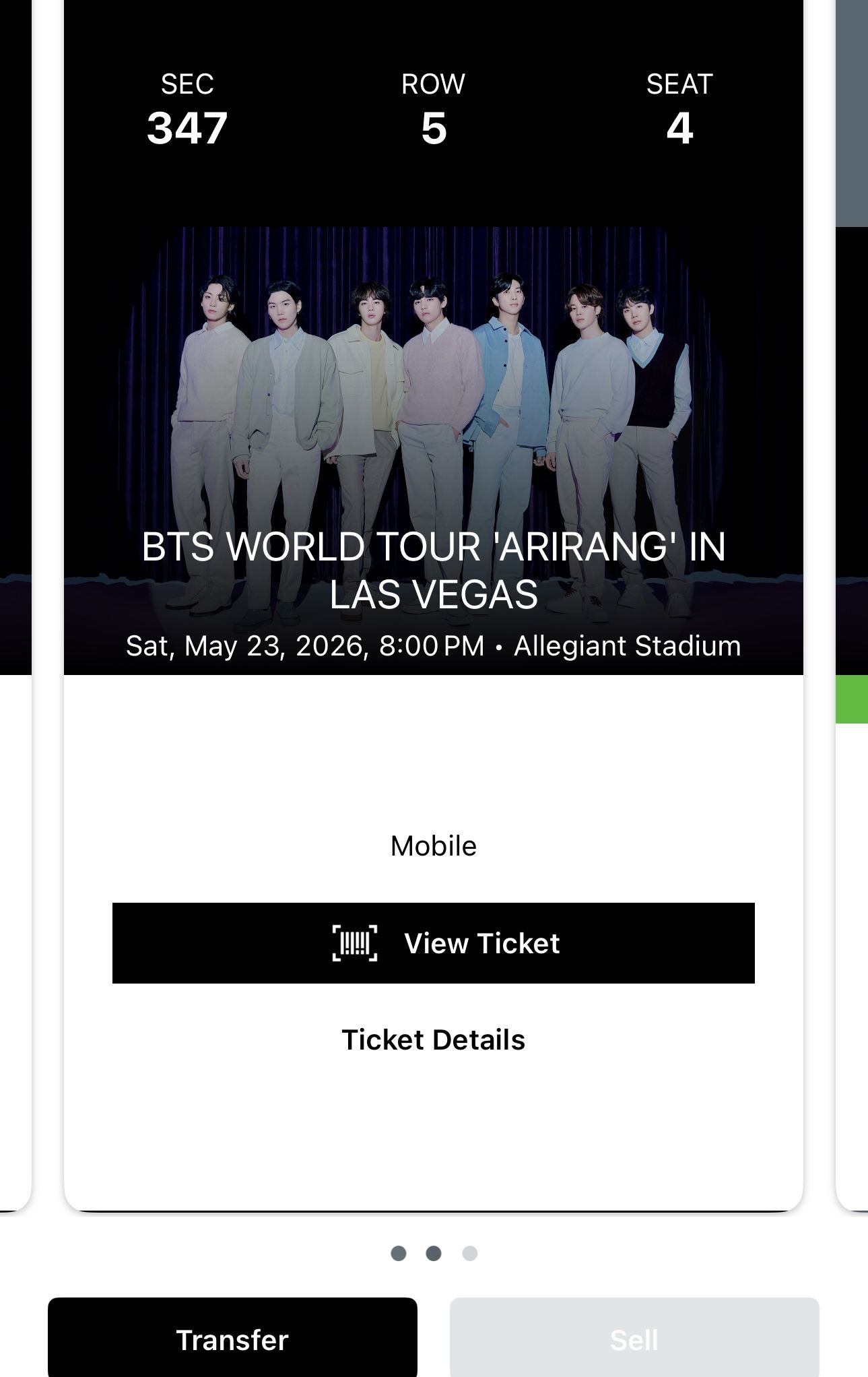 BTS Tickets for Sale in Las Vegas, NV - OfferUp
