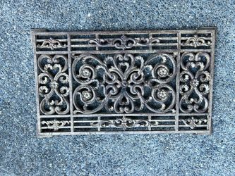 Metal Door Mat - Porch Decor