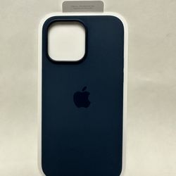 Apple - iPhone 14 Silicone Case with MagSafe - Storm Blue