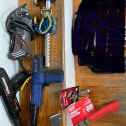 Power Act Gun  Safety Clamp Sheetrock Router 