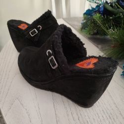 WEDGE CLOG SHOES
