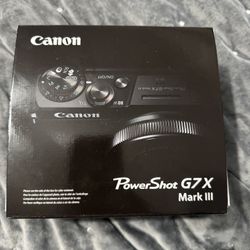 Canon PowerShot G7X Mark III