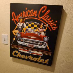 American Classics Chevrolet wall frame decor