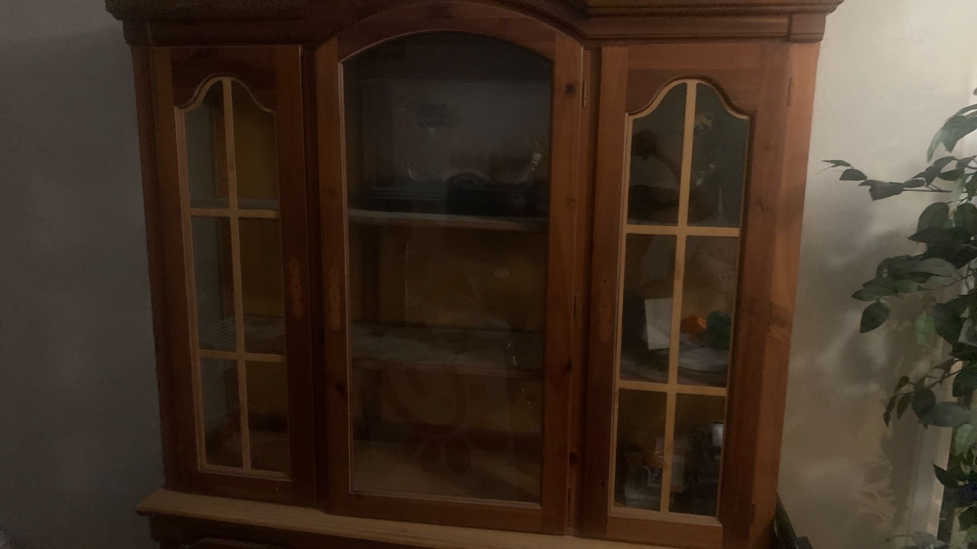 China Hutch Cabinet Real Wood Sturdy