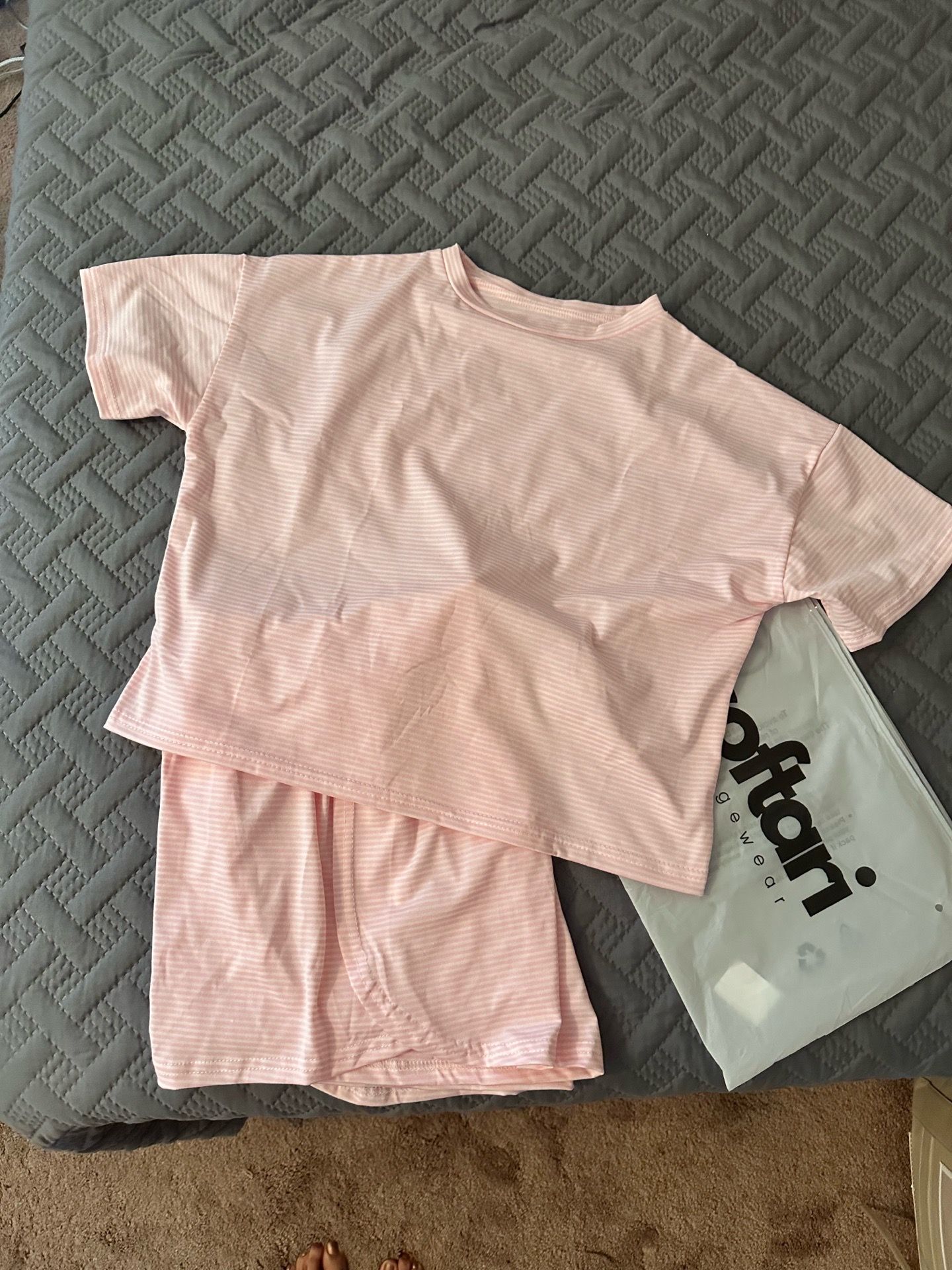 New, Women's Two (2) Piece Summer Sleep Lounge Short Set