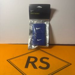 Blue Nike Wristbands