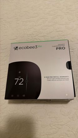 $75 Ecobee 3 lite Smart Thermostat pro