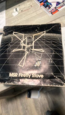 MSR vintage firefly backpacking camping stove