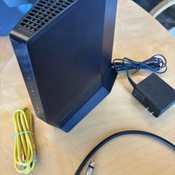 Netgear Nighthawk AX6 Cable Modem Plus Router Model CAX30S