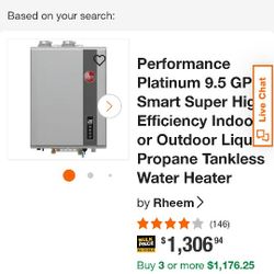 BRAND NEW Condensing Tankless Water Heater 